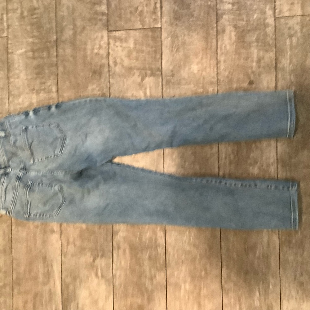 Forever 21 Light Blue Straight Leg Jeans - Picture 6 of 9